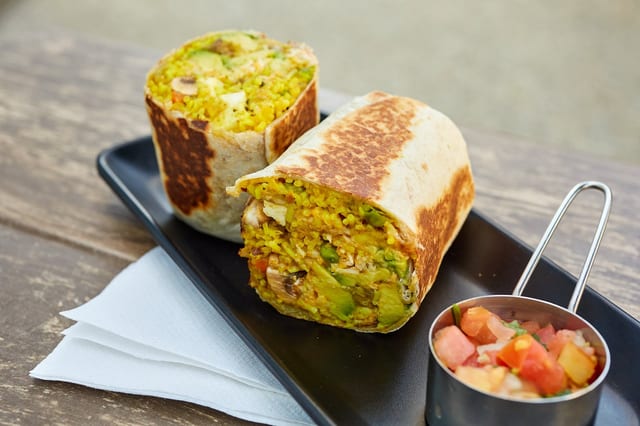 The Maharaja Burrito.